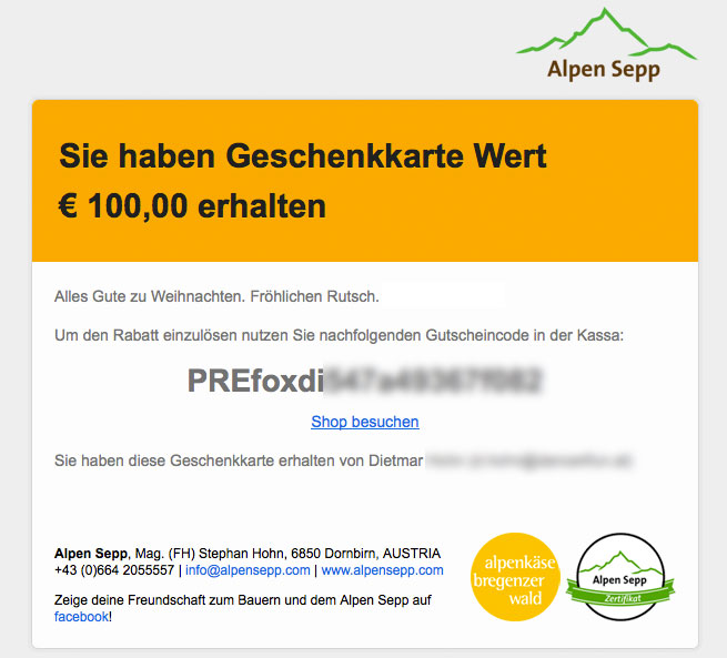 gutscheincode