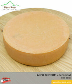 Master cheesemakers alps cheese wheel extra spicy