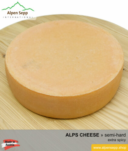 Master cheesemakers alps cheese wheel extra spicy