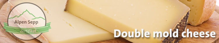 Double mold cheese