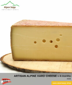 Artisan alpine cheese | hard cheese | mild taste - 4 months matured | Bergkäse