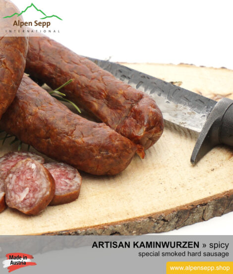 Kaminwurzen sausage - traditional hard sausage