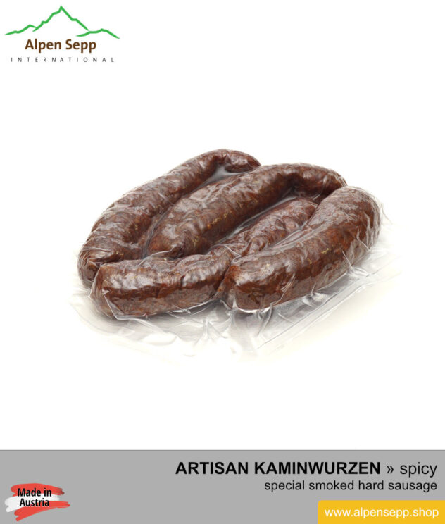 Artisanal Kaminwurzen sausage