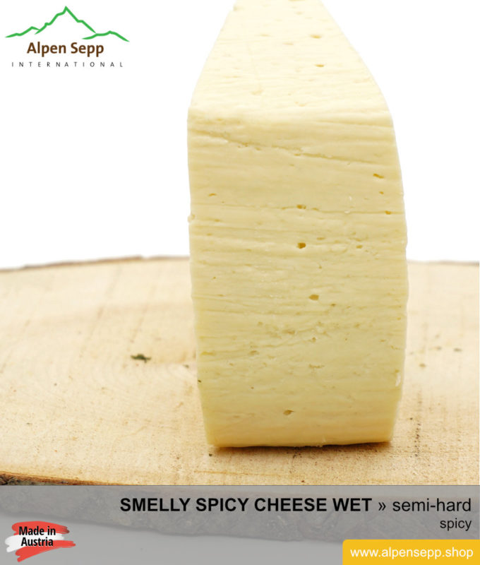 🥇 Semihard smelly spicy cheese wet matured 35 FDM