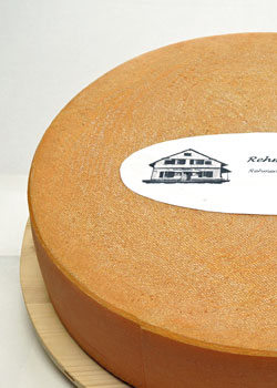 Artisan alpine cheese - mild - 4 months ripened / matured