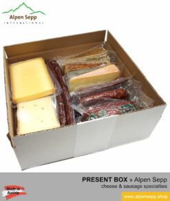 Alpen Sepp present box - chesse and sausage