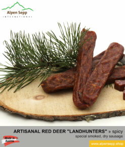 Red deer landhunters - dry, smoked red deer sausage