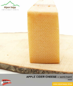 APPLE CIDER CHEESE - MILD TASTE - semi hard cheese