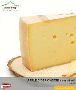 Artisan apple cider cheese | medium-hard | mild taste - Mostkäse