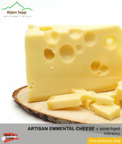 Artisan emmental cheese | hard cheese | mild taste - Emmentaler