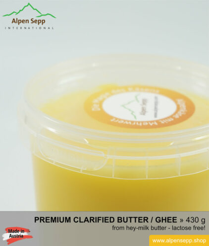 Premium ghee - traditional hand made from butter