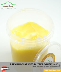 Premium ghee - traditional hand made from butter