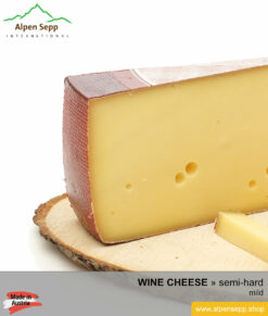 WINE CHEESE - MILD TASTE - semi hard cheese