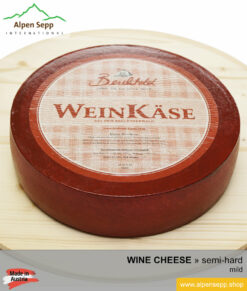 WINE CHEESE WHEEL - MILD TASTE - semi hard cheese