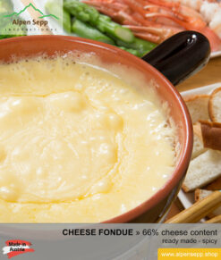 Cheese fondue - ready to use cheese fondue