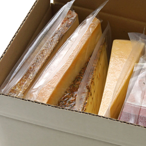 Cheese test packages