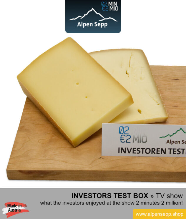 2M2M Investors box with sausage and cheese