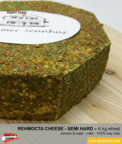 Rehmocta ilga cheese wheel - 6 kg - mild/spicy