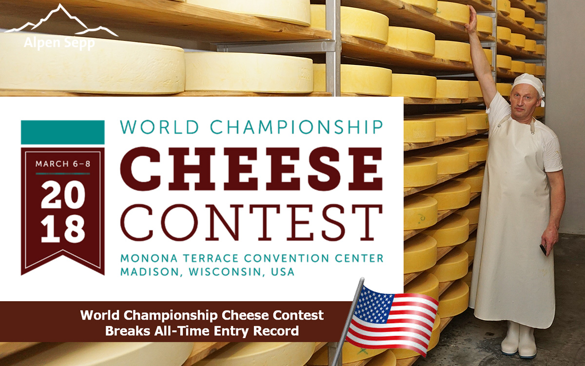 Rehmer Sennhus World Championship Cheese Contest USA - Wisconsin 2018