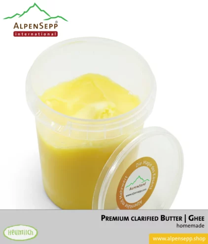 Premium clarified butter | ghee made from hay-milk butter | butter from alpine dairy | 430 grams