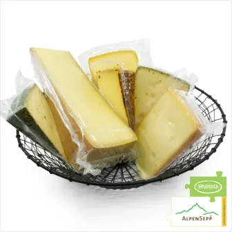 CHEESE GIFT BOX » EDELWEISS « | KÄSE GESCHENKBOX | 2,5 kg pure flavour with Austrian haymilk Alpine cheese as a gift 11 CHEESE GIFT BOX ‘Edelweiss’ | 2.5 kg pure flavour with Austrian haymilk Alpine cheese as a gift