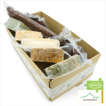 Small Snack Box | Alpine Snack Plate | Cheese & Sausage Box