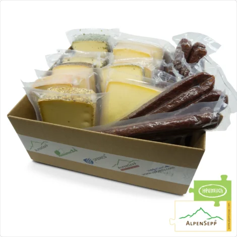 SNACK BOX standard | ALPINE SNACK PLATTER | Cheese & Sausage Box