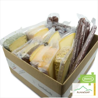 SNACK BOX standard | ALPINE SNACK PLATTER | Cheese & Sausage Box