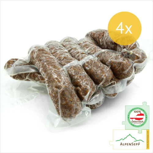 KAMINWURZEN Sausage – Smoked Hard Sausage | Traditional PREMIUM Raw Sausage | 4 Pairs 7 KAMINWURZEN Sausage – Smoked Hard Sausage | Traditional PREMIUM Raw Sausage | 4 Pairs