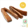 GENDARME sausage | square shaped Austrian speciality | Smoked, spicy cured sausage – 5 pairs