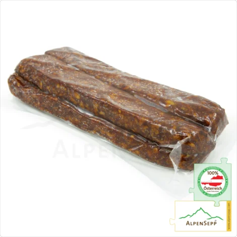 GENDARME rectangular sausage | Austrian Smoked, spicy cured sausage – 2 pairs