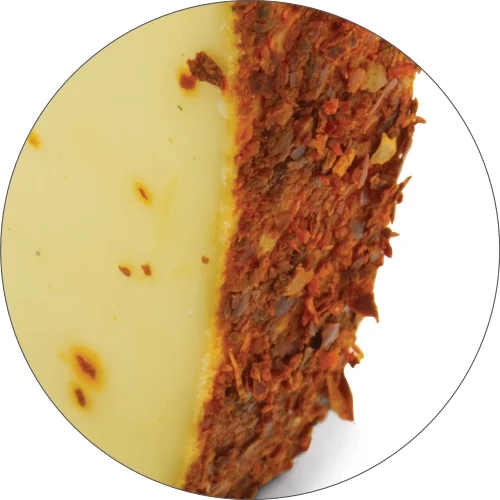 CHEESE REHMOCTA® » Peppino « | Lactose-Free Hay Milk Cheese Variety Refined with STAY SPICED! Spice Blend and Fine Chili | 100% Great Taste Guarantee