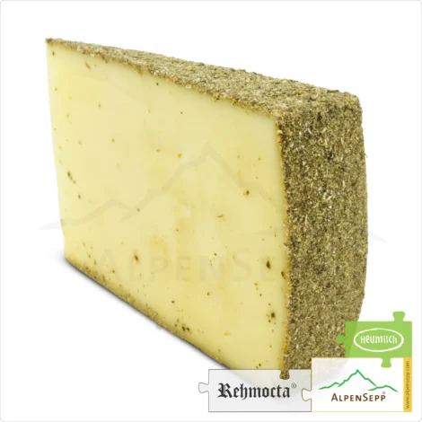 CHEESE REHMOCTA® » Der Bärige « | Refined, Lactose-Free Cheese Variety Straight from the Cheese Cellar | Smoothly Melting with a Unique Spignel Character