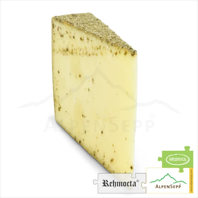 CHEESE REHMOCTA® » Der Bärige « | Refined, Lactose-Free Cheese Variety Straight from the Cheese Cellar | Smoothly Melting with a Unique Bärwurz Character