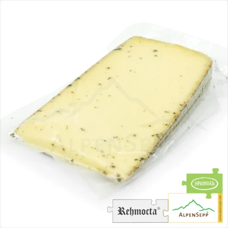 CHEESE REHMOCTA® » Der Bärige « | Refined, Lactose-Free Cheese Variety Straight from the Cheese Cellar | Smoothly Melting with a Unique Bärwurz Character