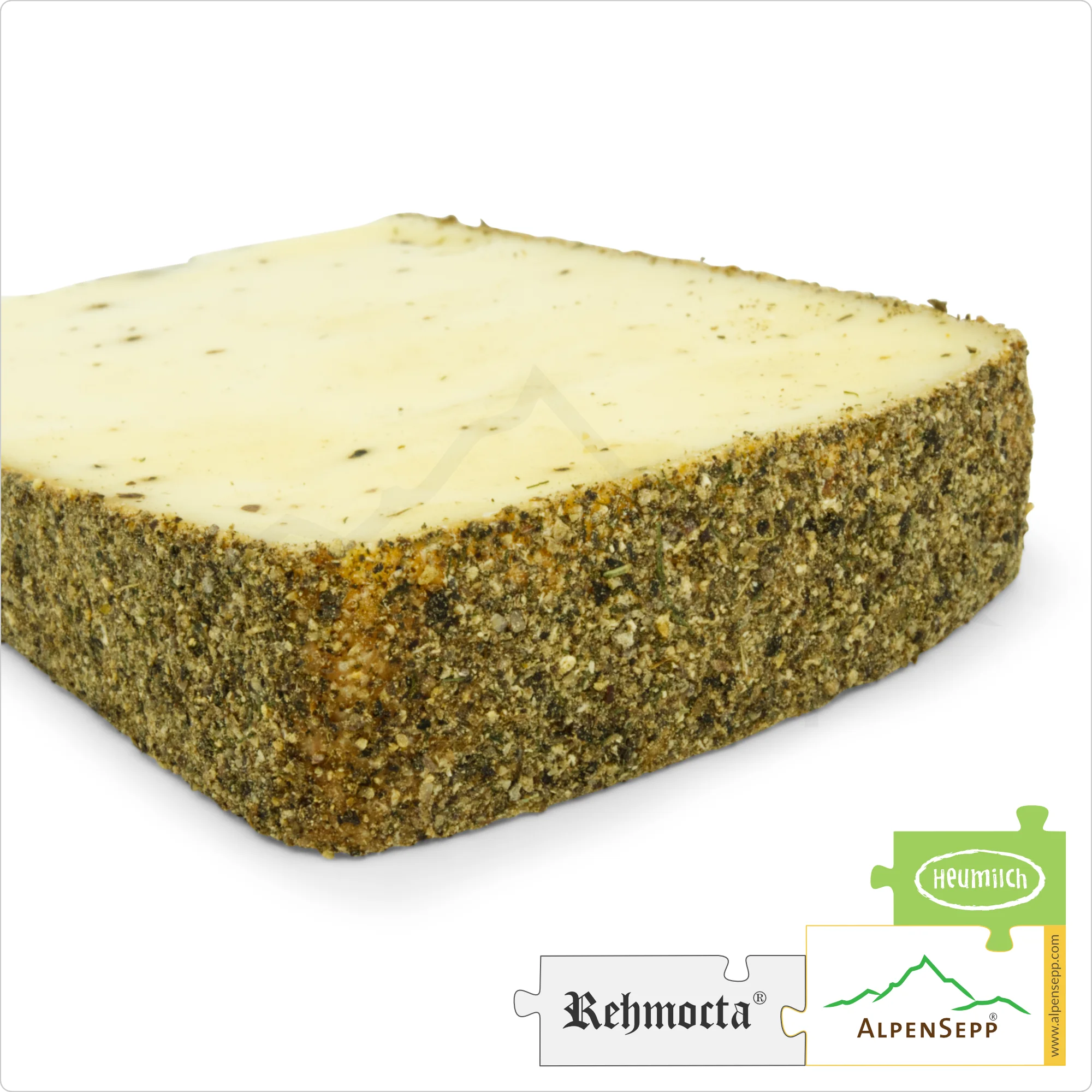 CHEESE REHMOCTA® » Dätta « | Lactose-Free Hay Milk Cheese Variety Refined with STAY SPICED! Spice Blend and Pepper | 100% Exciting Enjoyment Guarantee