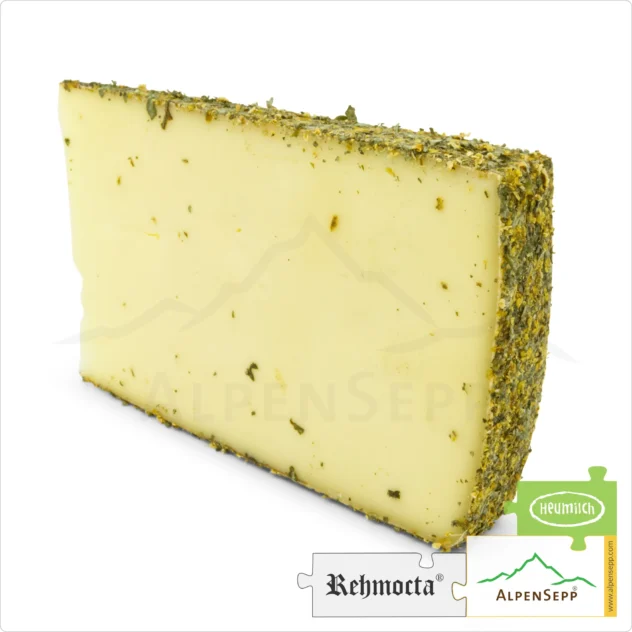 CHEESE REHMOCTA® " Diedo " | Affine, lactose-free Austrian cheese straight from the cheese cellar | delicately melting with apple, mint + elderflower character