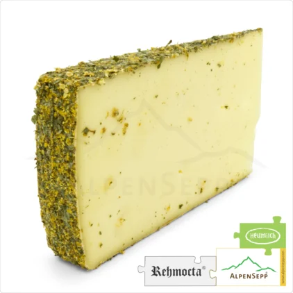 CHEESE REHMOCTA® " Diedo " | Affine, lactose-free Austrian cheese straight from the cheese cellar | delicately melting with apple, mint + elderflower character