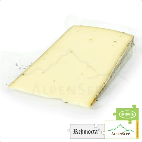 CHEESE REHMOCTA® » Diedo « | Affine, lactose-free Austrian cheese straight from the cheese cellar | delicately melting with apple, mint + elderflower character 12 CHEESE REHMOCTA®