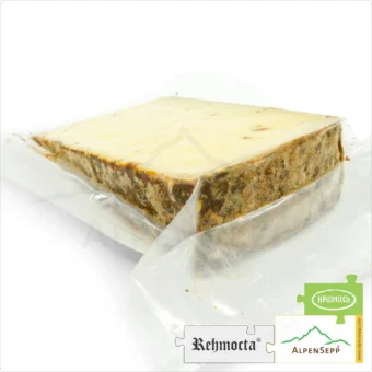 CHEESE REHMOCTA® » Ehni « | Lactose-free hay milk cheese variety with STAY SPICED! spice blend + refined with cardamom & ginger | 100% Great Enjoyment Guarantee
