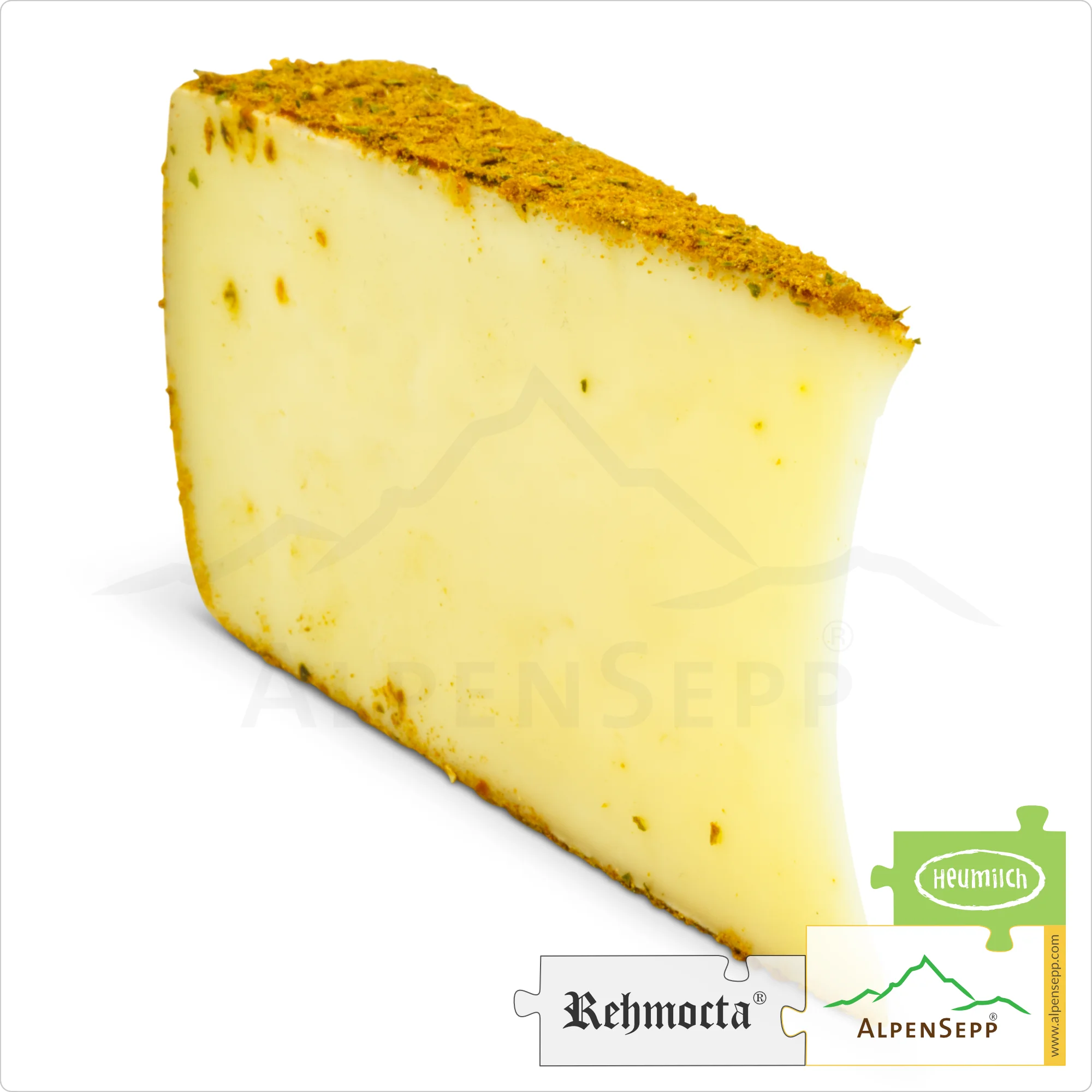 CHEESE REHMOCTA® » Ehni « | Lactose-free hay milk cheese variety with STAY SPICED! spice blend + refined with cardamom & ginger | 100% Great Enjoyment Guarantee