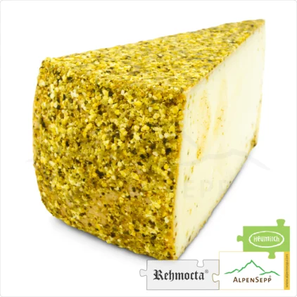 CHEESE REHMOCTA® 'Merboth' | Affine, lactose-free semi-hard cheese directly from the cheese cellar | Tenderly melting with an orange pepper character