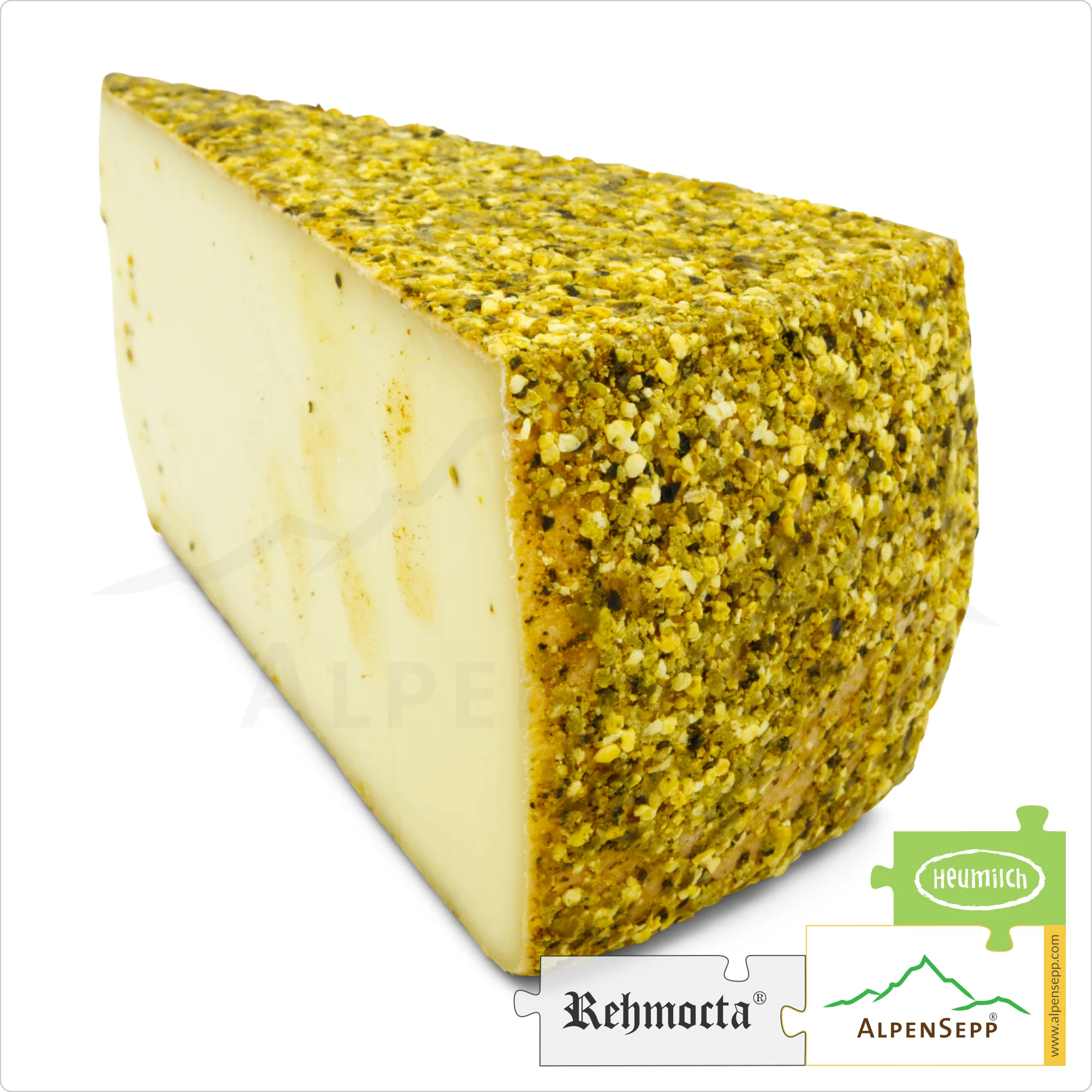 CHEESE REHMOCTA® 'Merboth' | Affine, lactose-free semi-hard cheese directly from the cheese cellar | Tenderly melting with an orange pepper character