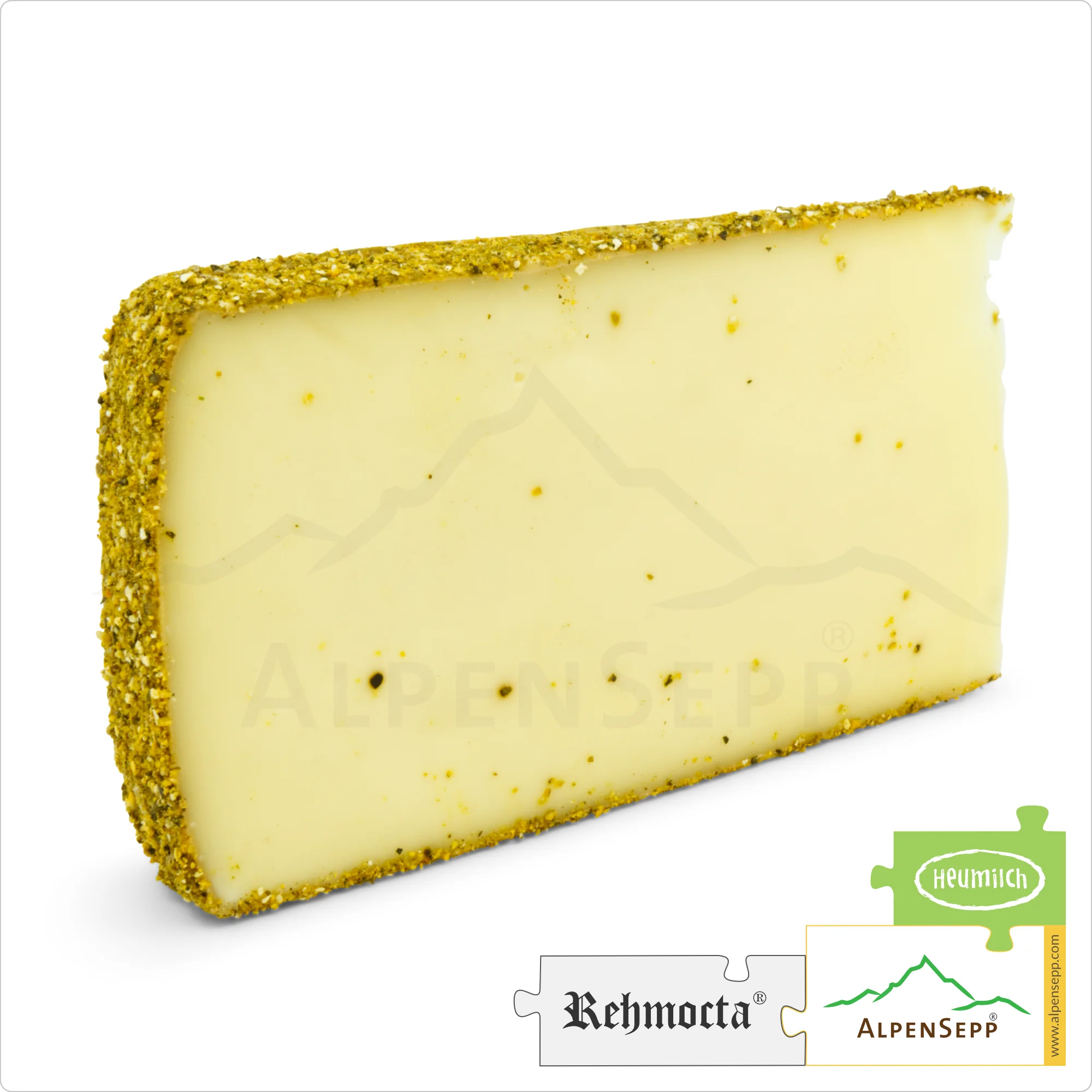 CHEESE REHMOCTA® 'Merboth' | Affine, lactose-free semi-hard cheese directly from the cheese cellar | Tenderly melting with an orange pepper character