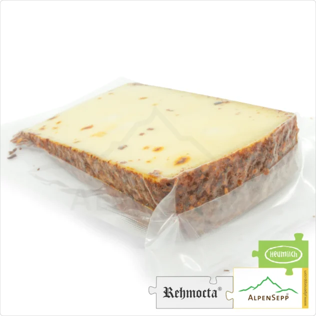 CHEESE REHMOCTA® » Peppino « | Lactose-Free Hay Milk Cheese Variety Refined with STAY SPICED! Spice Blend and Fine Chili | 100% Great Taste Guarantee