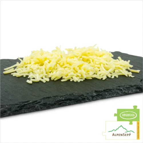 CHEESE SPAETZLE GRATED Cheese Blend | KÄSESPÄTZLE REIBKÄSE Käsemischung | Austrian DELUXE cheese flavor for cheese dishes, gratins, etc. | made from 4 lactose-free hay milk cheese varieties, aromatic + spicy | 1 kg 14 Grated Cheese Blend | PREMIUM cheese flavor for cheese spaetzle & cheese dumplings | made from 4 lactose-free hay milk cheese varieties, aromatic + spicy