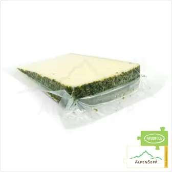 WILD GARLIC CHEESE | BÄRLAUCHKÄSE | 100% spicy taste guarantee with a unique wild garlic character | Lactose-free Austrian DELUXE pasture milk cheese, directly from the cheese cellar 13 WILD GARLIC CHEESE | 100% spicy taste guarantee with a unique wild garlic character | Lactose-free Austrian DELUXE pasture milk cheese, directly from the cheese cellar | Bärlauchkäse