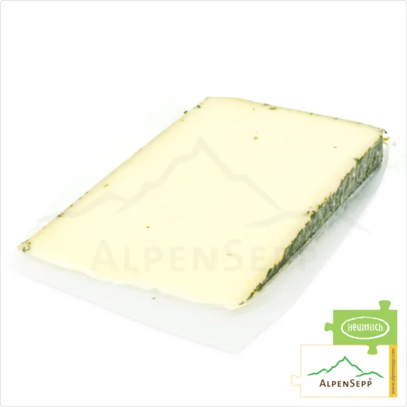 WILD GARLIC CHEESE | BÄRLAUCHKÄSE | 100% spicy taste guarantee with a unique wild garlic character | Lactose-free Austrian DELUXE pasture milk cheese, directly from the cheese cellar 12 WILD GARLIC CHEESE | 100% spicy taste guarantee with a unique wild garlic character | Lactose-free Austrian DELUXE pasture milk cheese, directly from the cheese cellar | Bärlauchkäse