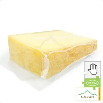 MOUNTAIN CHEESE mild taste | 4 months | Austria Lactose-free cheese 10 MOUNTAIN CHEESE - ALPINE CHEESE - mild | Aged 4 months | Austrian Lactose-free DELUXE hay-milk hard cheese, straight from the cheese cellar | Mildly aromatic cheese with a flavor guarantee