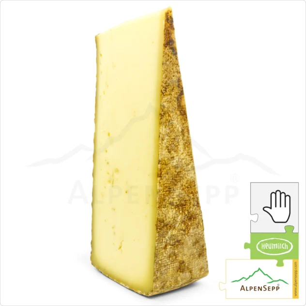 MOUNTAIN CHEESE extra special spicy | Aged 16 months | Austrian Lactose-free PREMIUM alpine hard cheese directly from the cheese cellar | Extreme spiciness taste guarante | Bergkäse 16 Monate